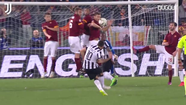 Juventus' best goals vs Roma at the Stadio Olimpico 